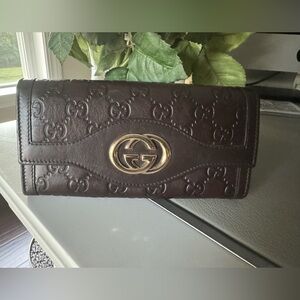Gucci Wallet - Dark Brown